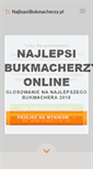 Mobile Screenshot of najlepsibukmacherzy.pl