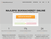 Tablet Screenshot of najlepsibukmacherzy.pl